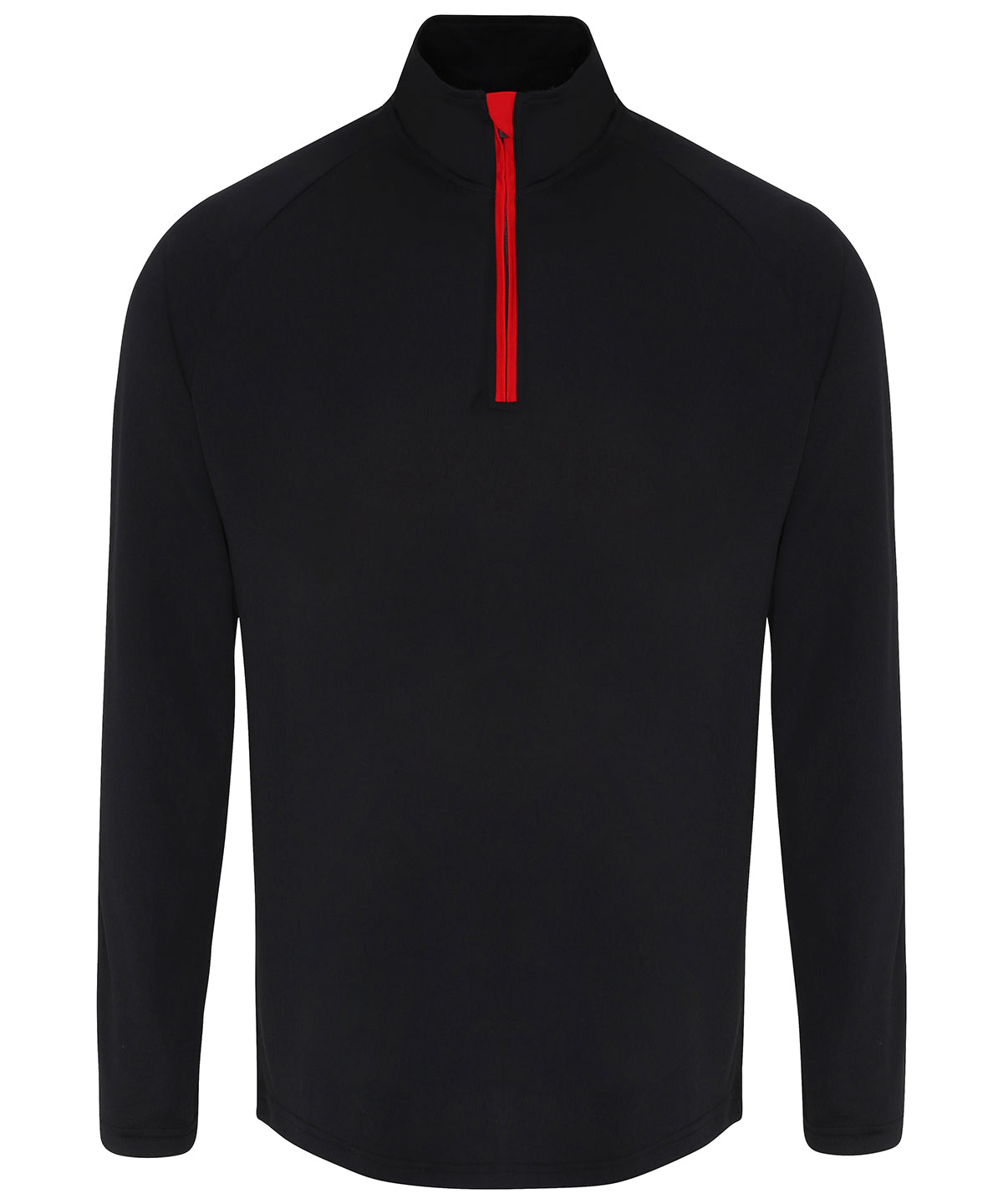Men’s Custom Printed Performance Long Sleeve Quarter Zip Training Top
