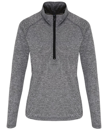 Women’s Custom Printed Performance Long Sleeve Quarter Zip Training Top