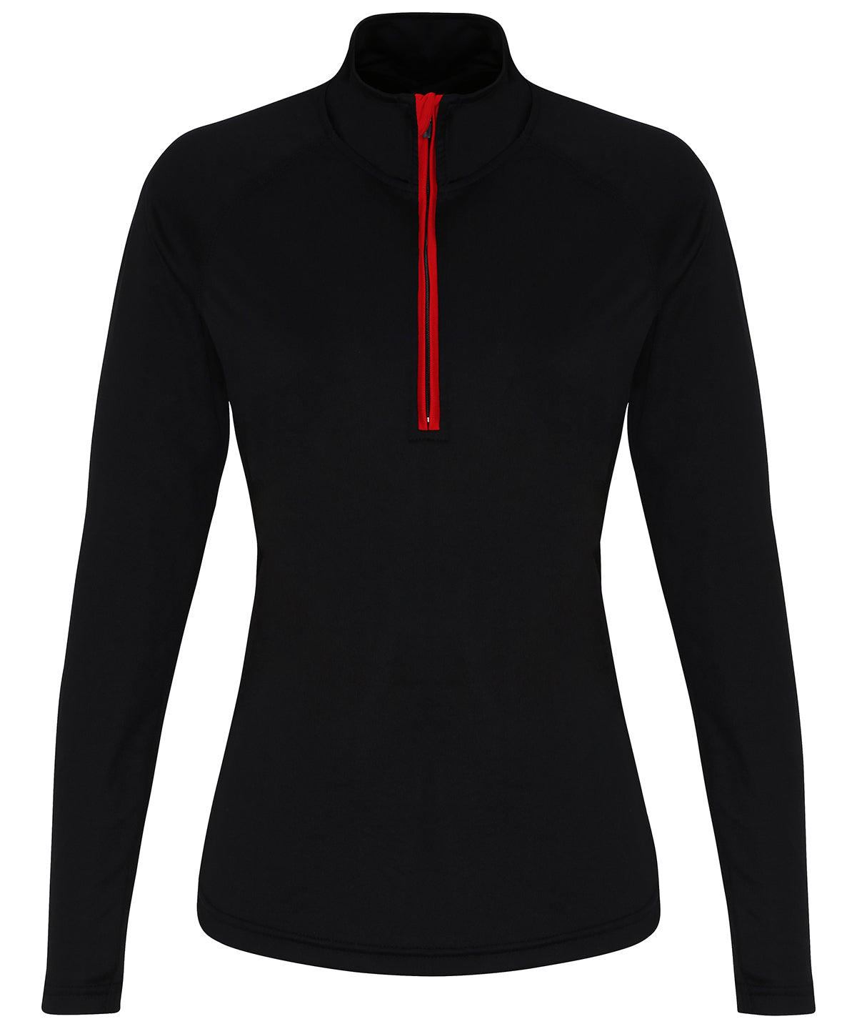 Women’s Custom Printed Performance Long Sleeve Quarter Zip Training Top