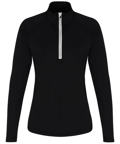 Women’s Custom Printed Performance Long Sleeve Quarter Zip Training Top