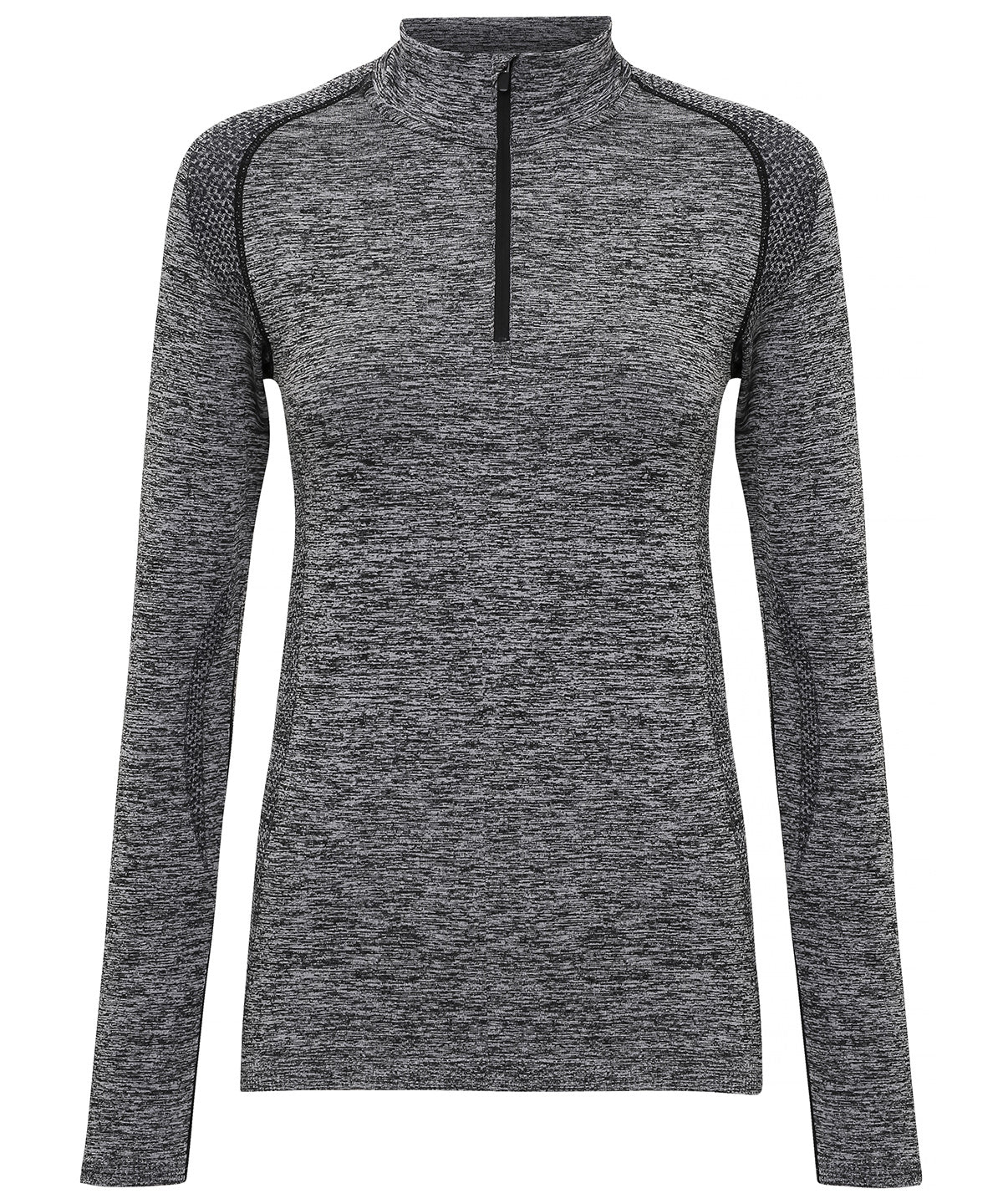 Women’s Custom Printed Performance Quarter Zip Seamless Training Top