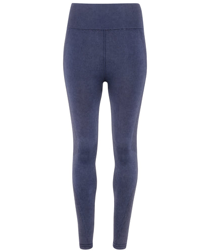 Women’s Custom Printed Performance Seamless Denim Leggings