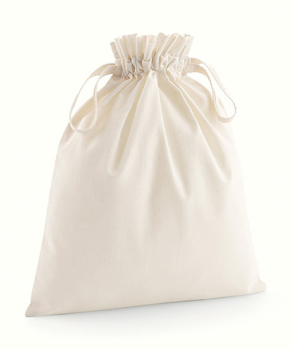 Organic Cotton Drawcord Bag