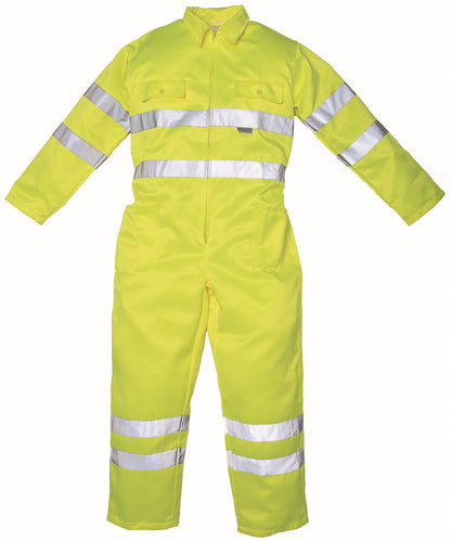 Hi-Vis Polycotton Coverall (Hv058)