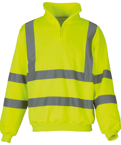Hi-Vis ¼ Zip Sweatshirt (Hvk06)
