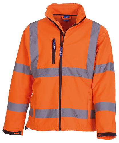 Hi-Vis Softshell Jacket (Hvk09)
