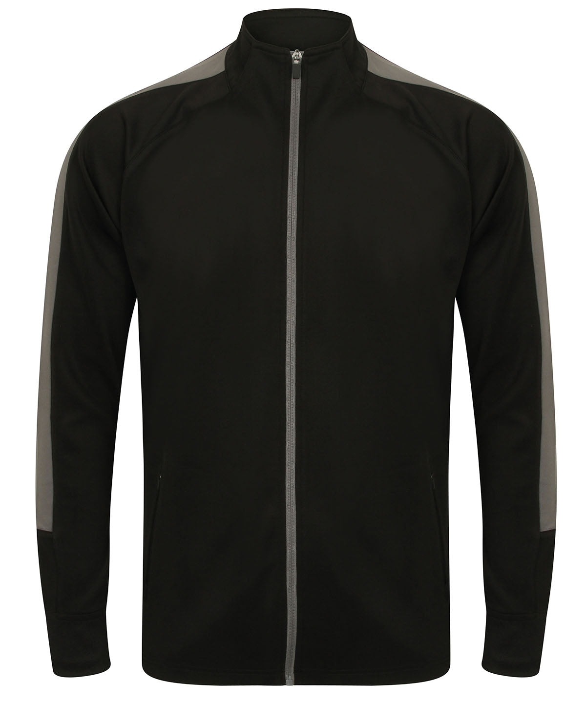 Custom Printed Performance Contrast Tracksuit Top