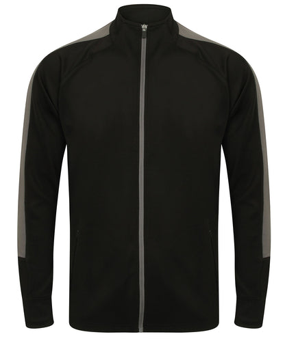Custom Printed Performance Contrast Tracksuit Top