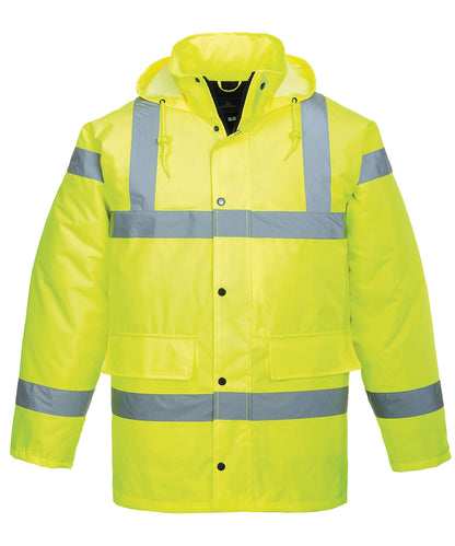 Unisex Custom Printed or Embroidered Hi-Vis Waterproof Jacket
