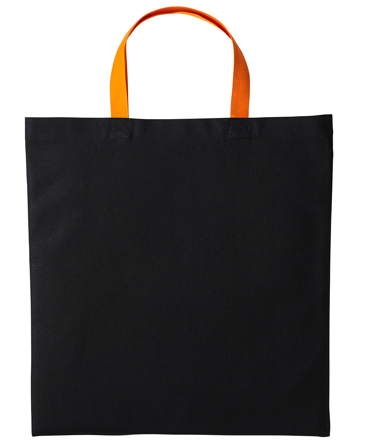 Men's Custom Printed Cotton Contrast Tote Bag