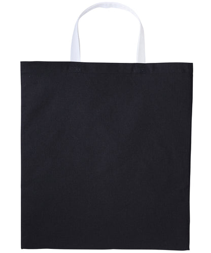Men's Custom Printed Cotton Contrast Tote Bag
