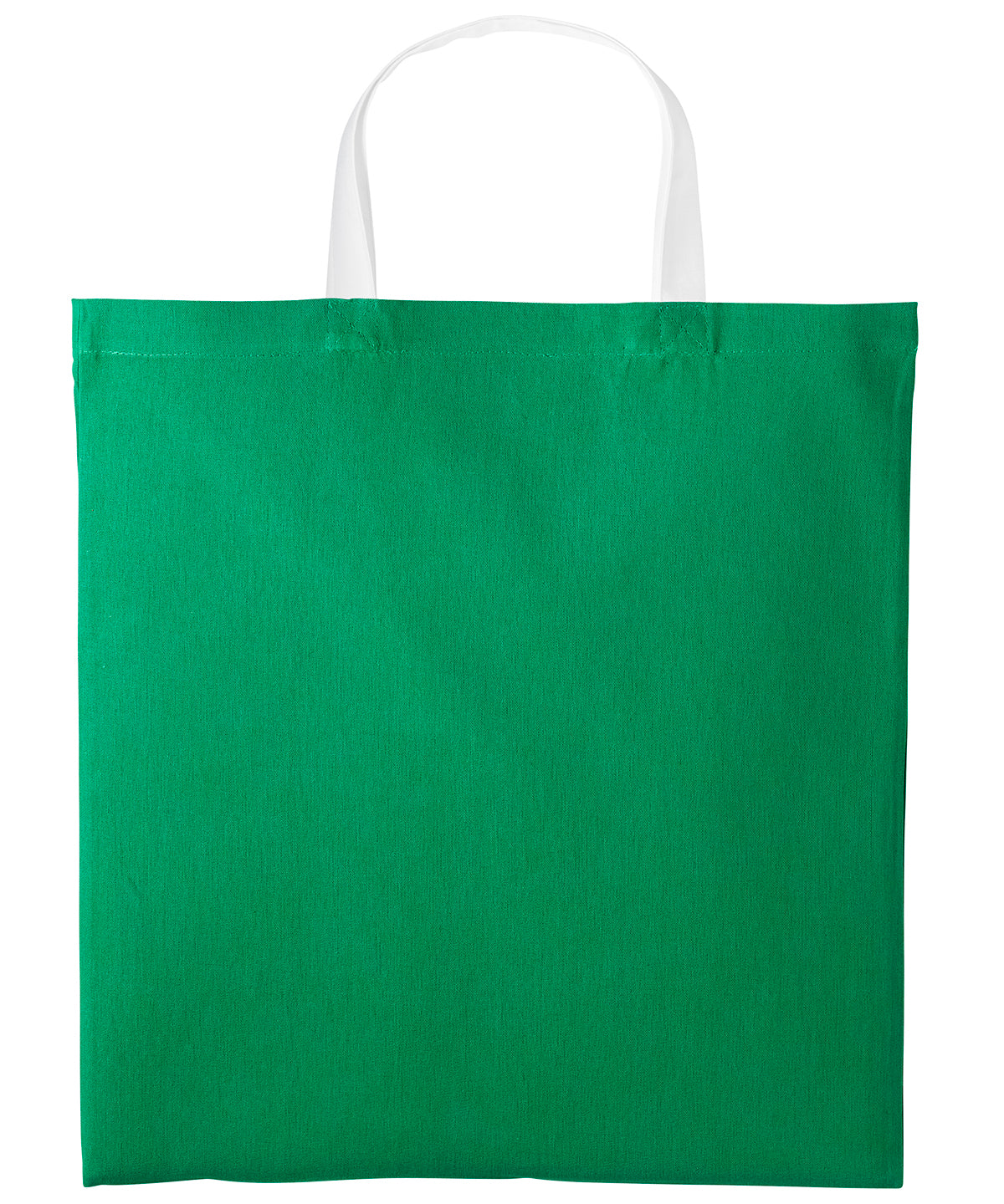 Men's Custom Printed Cotton Contrast Tote Bag