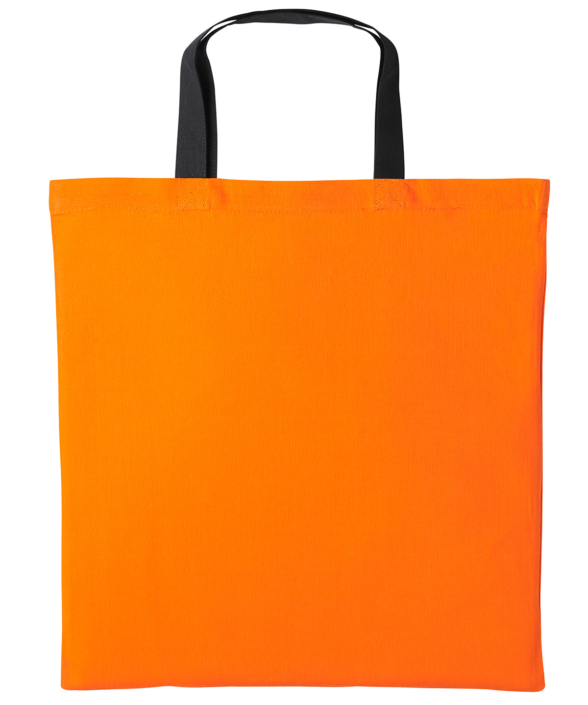 Men's Custom Printed Cotton Contrast Tote Bag
