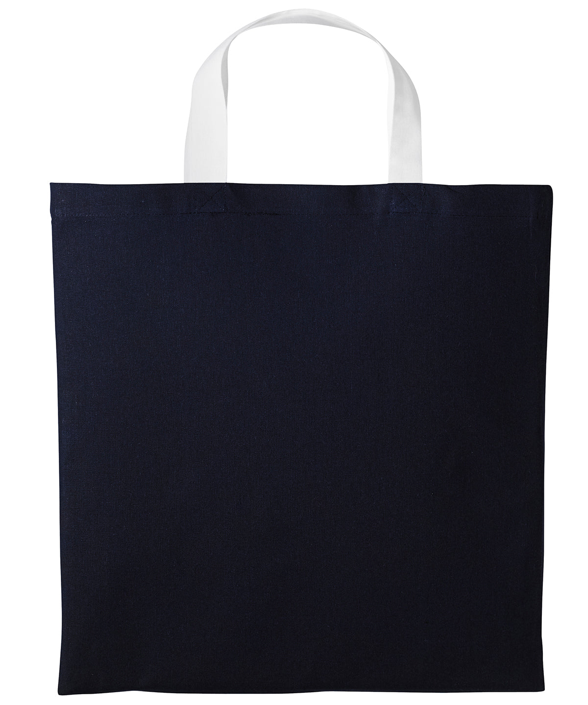 Men's Custom Printed Cotton Contrast Tote Bag