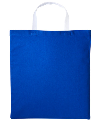 Men's Custom Printed Cotton Contrast Tote Bag