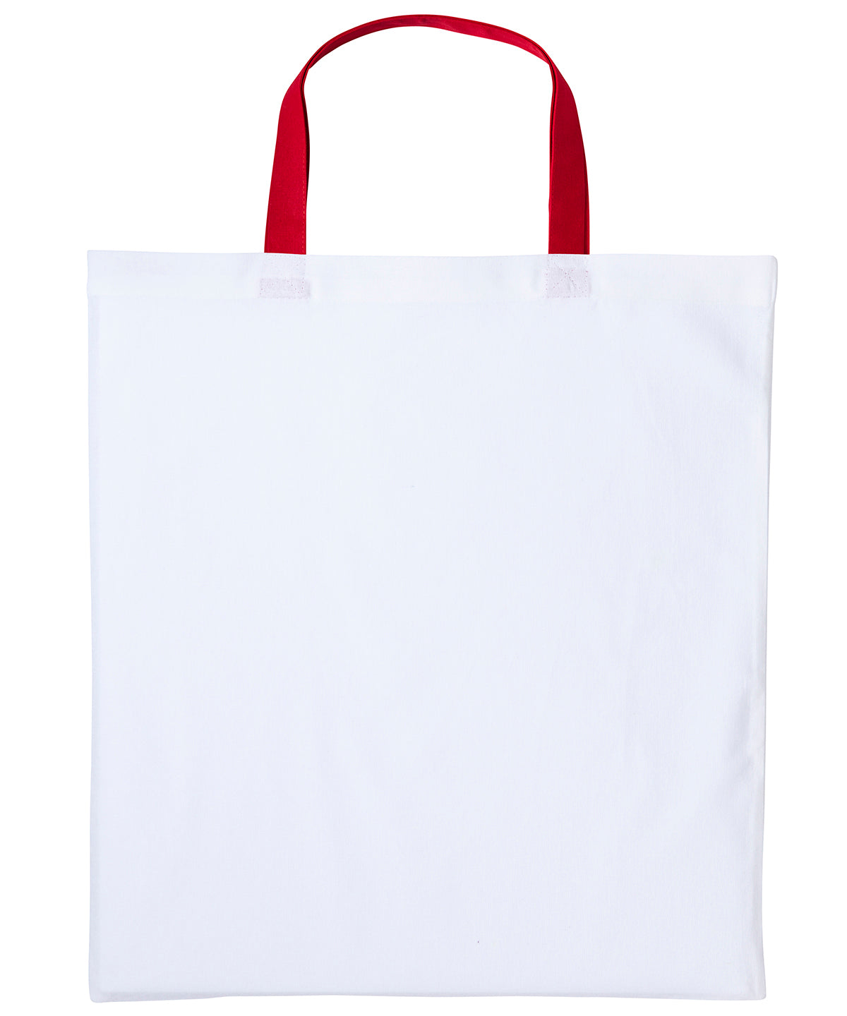 Men's Custom Printed Cotton Contrast Tote Bag