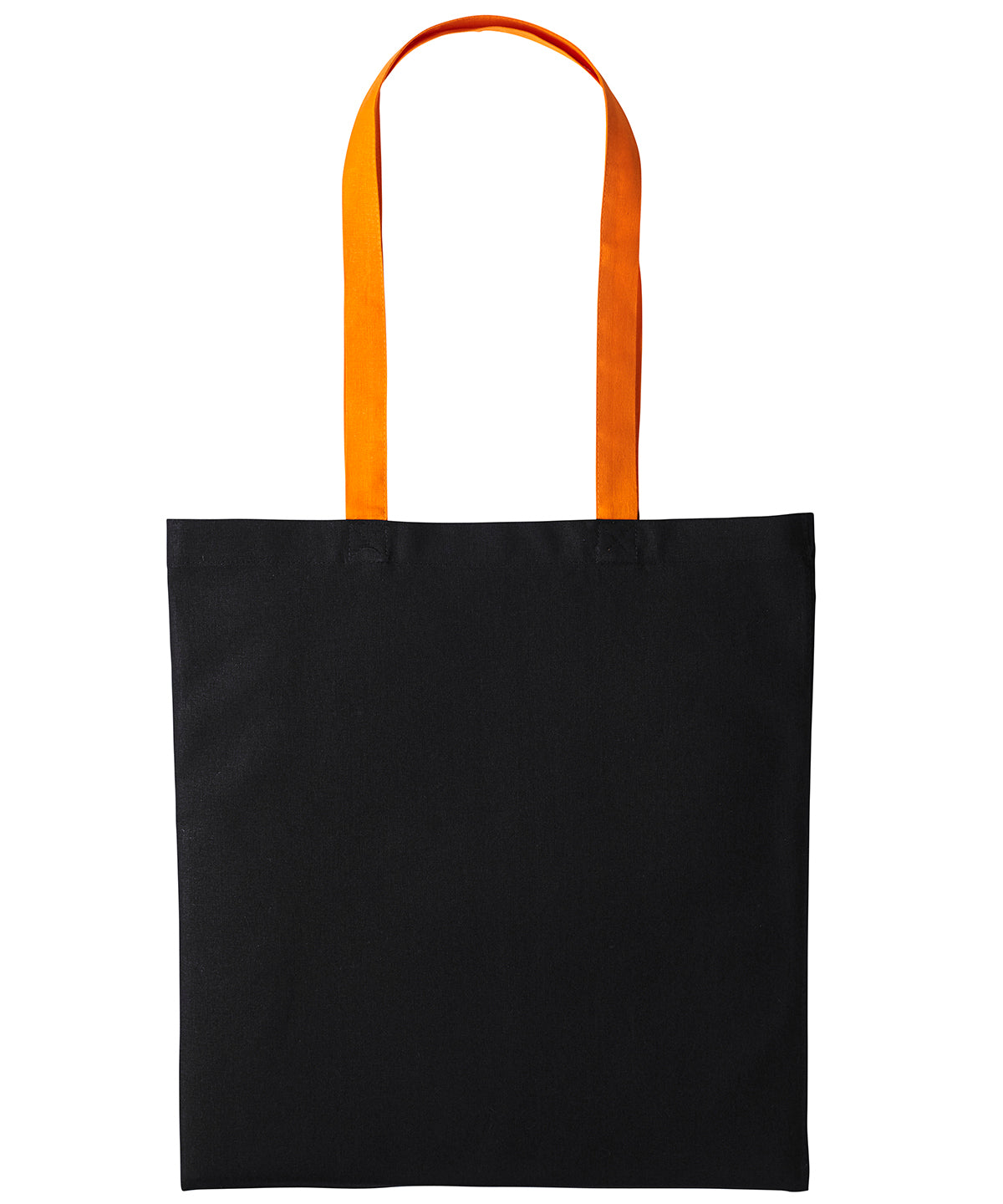 Men's Custom Printed Cotton Contrast Tote Bag