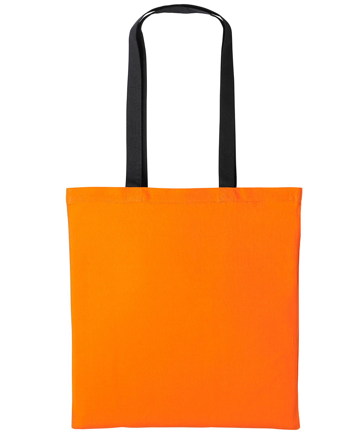 Men's Custom Printed Cotton Contrast Tote Bag