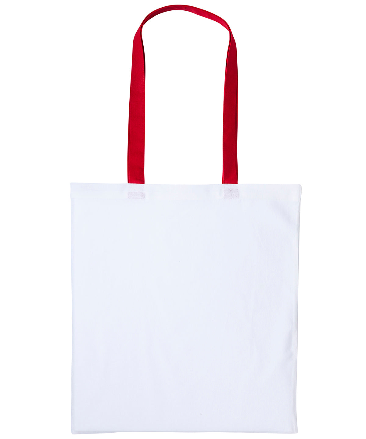 Men's Custom Printed Cotton Contrast Tote Bag