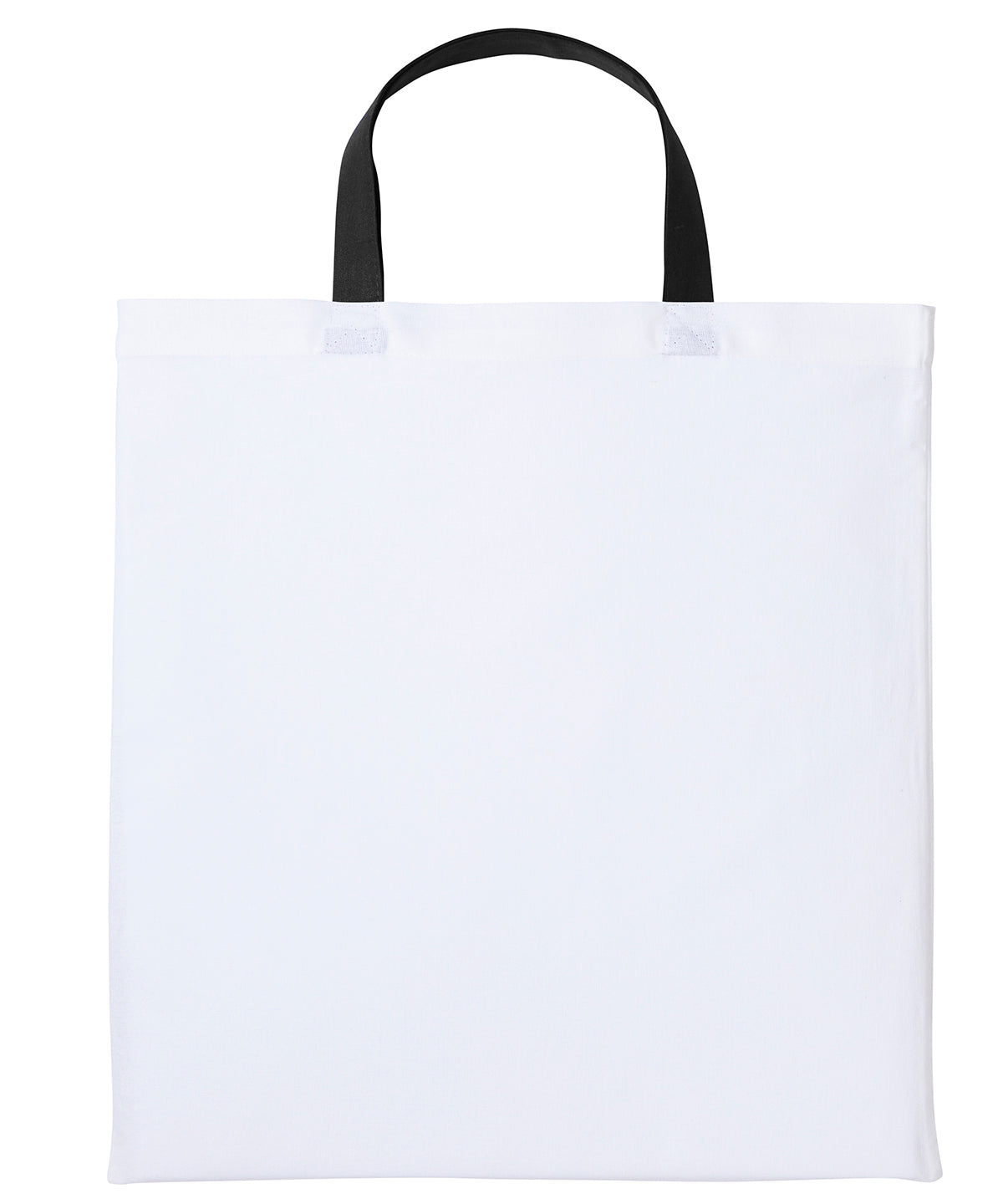 Men's Custom Printed Cotton Contrast Tote Bag