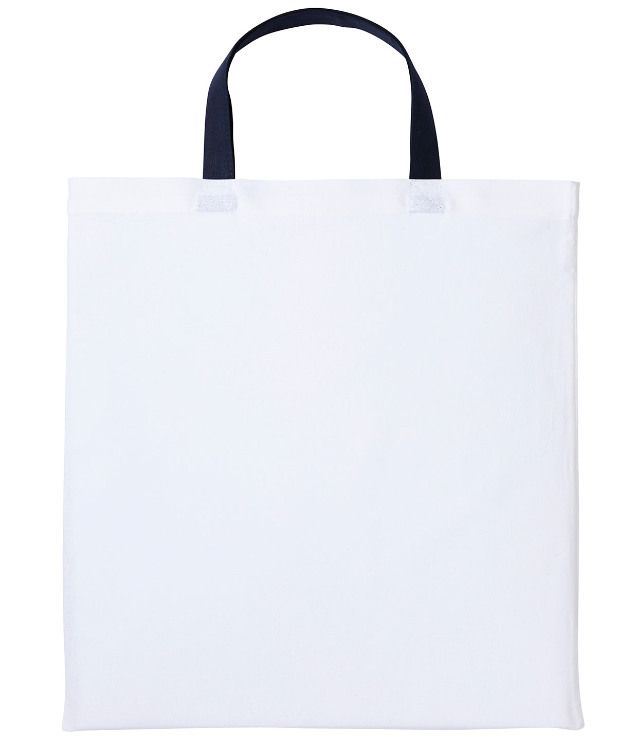 Men's Custom Printed Cotton Contrast Tote Bag