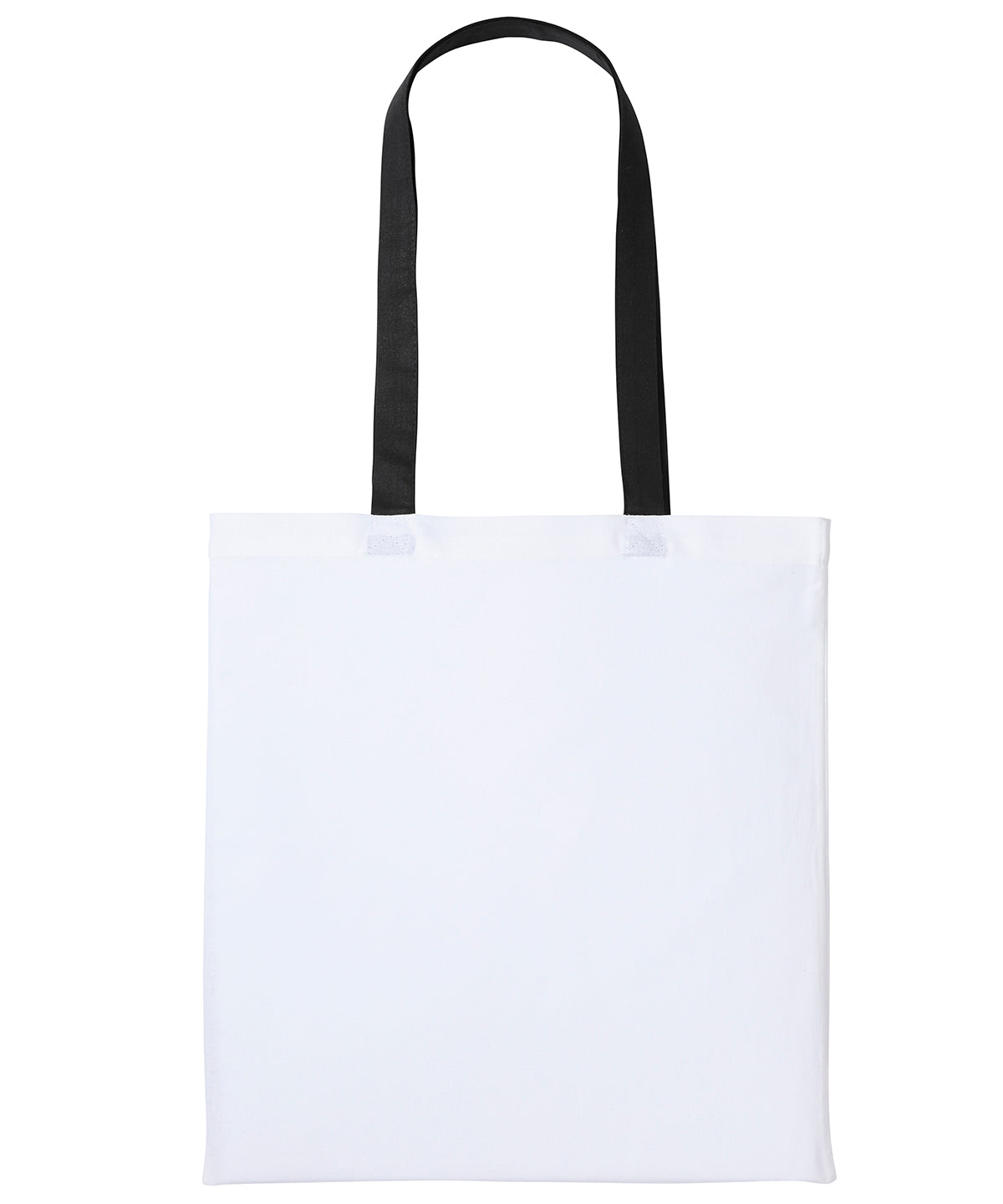 Men's Custom Printed Cotton Contrast Tote Bag