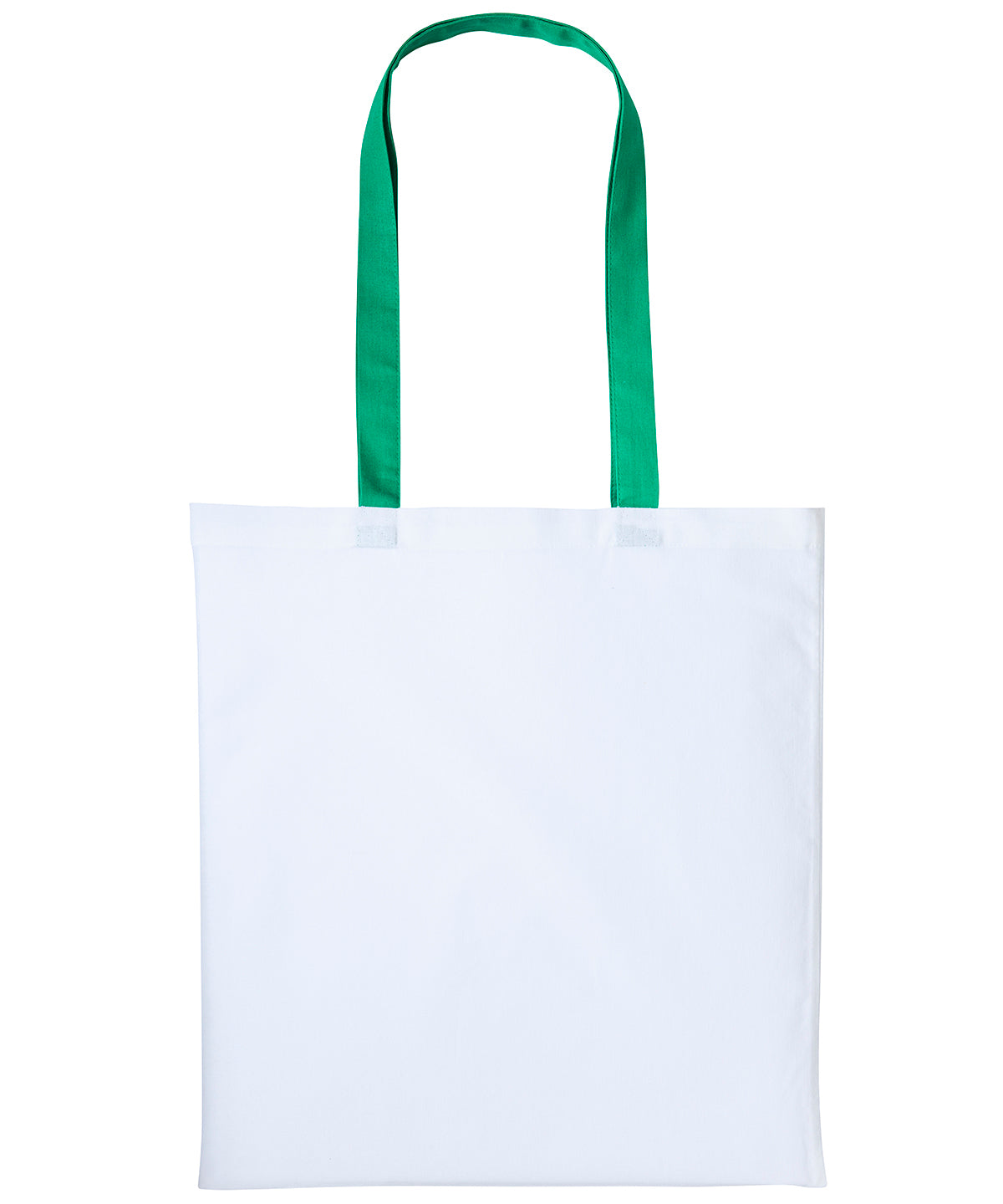 Men's Custom Printed Cotton Contrast Tote Bag