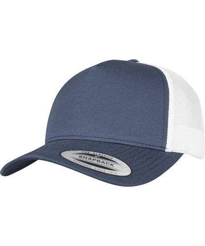 Custom Embroidered Contrast Trucker Cap