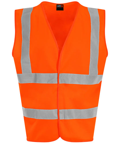 Unisex Custom Printed Hi-Vis Reflective Safety Vest