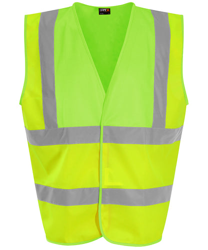 Unisex Custom Printed Hi-Vis Reflective Safety Vest
