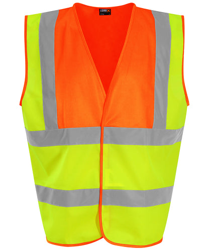 Unisex Custom Printed Hi-Vis Reflective Safety Vest