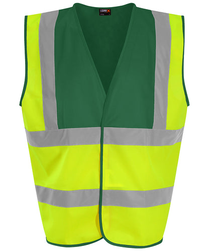 Unisex Custom Printed Hi-Vis Reflective Safety Vest