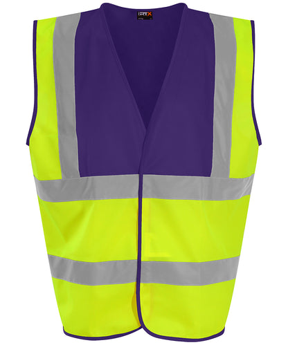 Unisex Custom Printed Hi-Vis Reflective Safety Vest
