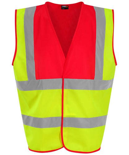 Unisex Custom Printed Hi-Vis Reflective Safety Vest