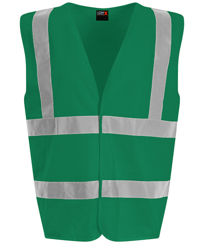 Unisex Custom Printed Hi-Vis Reflective Safety Vest
