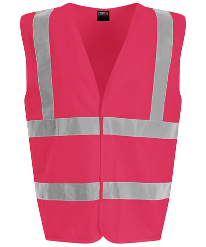 Unisex Custom Printed Hi-Vis Reflective Safety Vest