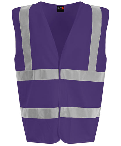 Unisex Custom Printed Hi-Vis Reflective Safety Vest
