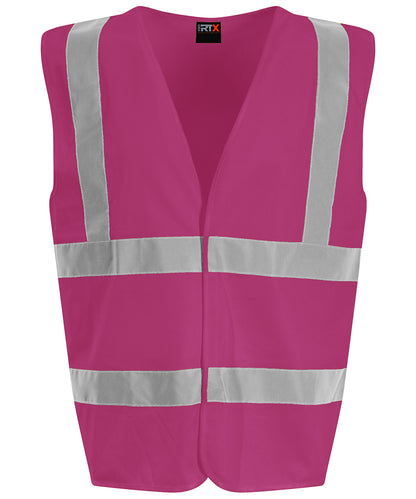 Unisex Custom Printed Hi-Vis Reflective Safety Vest
