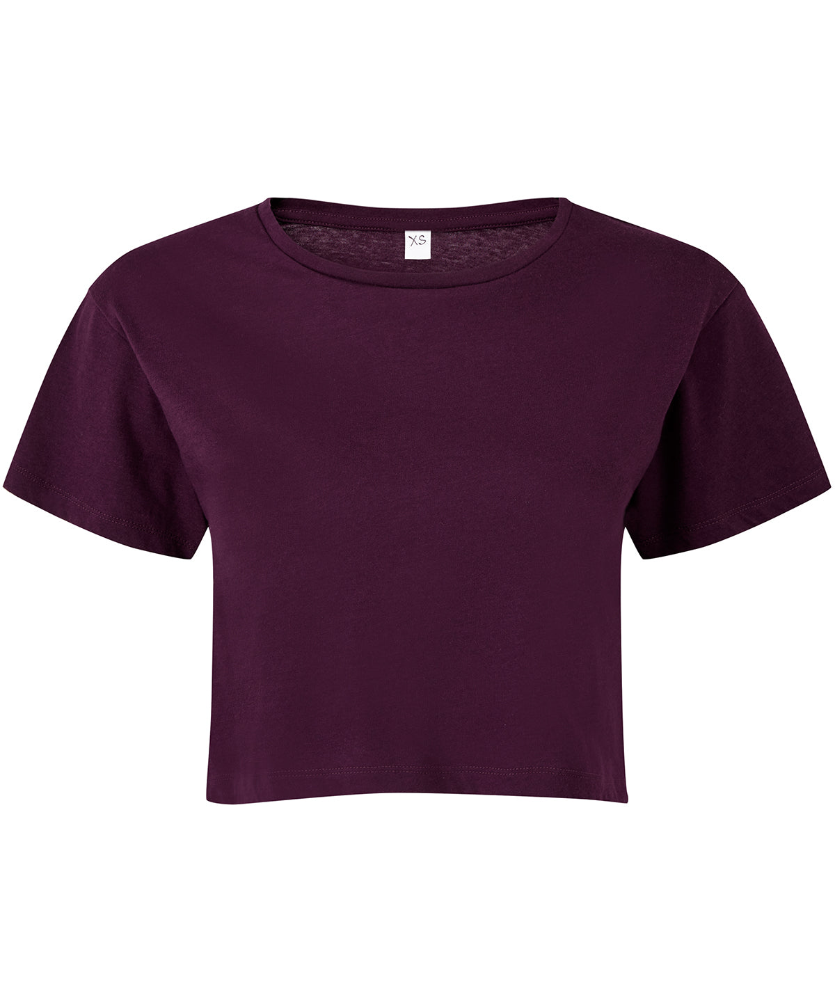Women’s Custom Printed Organic Performance Cropped T-Shirt