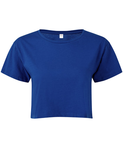 Women’s Custom Printed Organic Performance Cropped T-Shirt