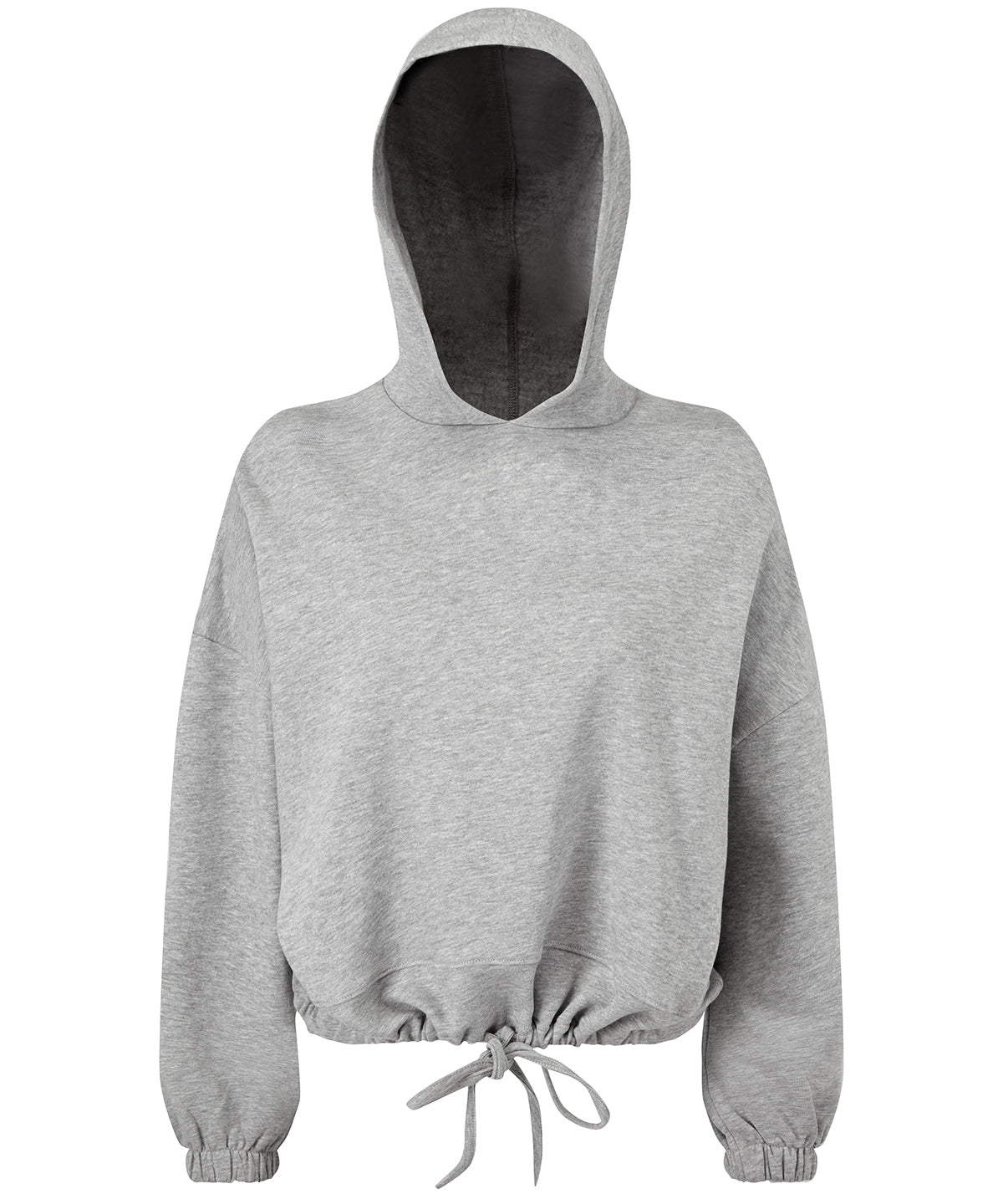 Women’s Custom Printed or Embroidered Organic Performance Cropped Hoodie