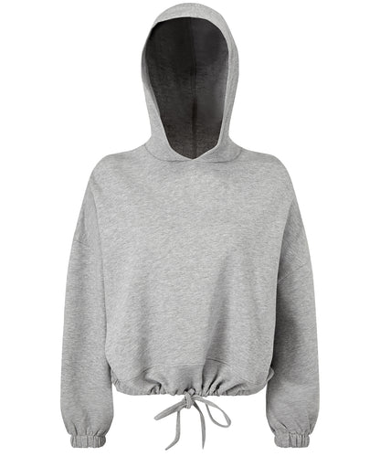 Women’s Custom Printed or Embroidered Organic Performance Cropped Hoodie