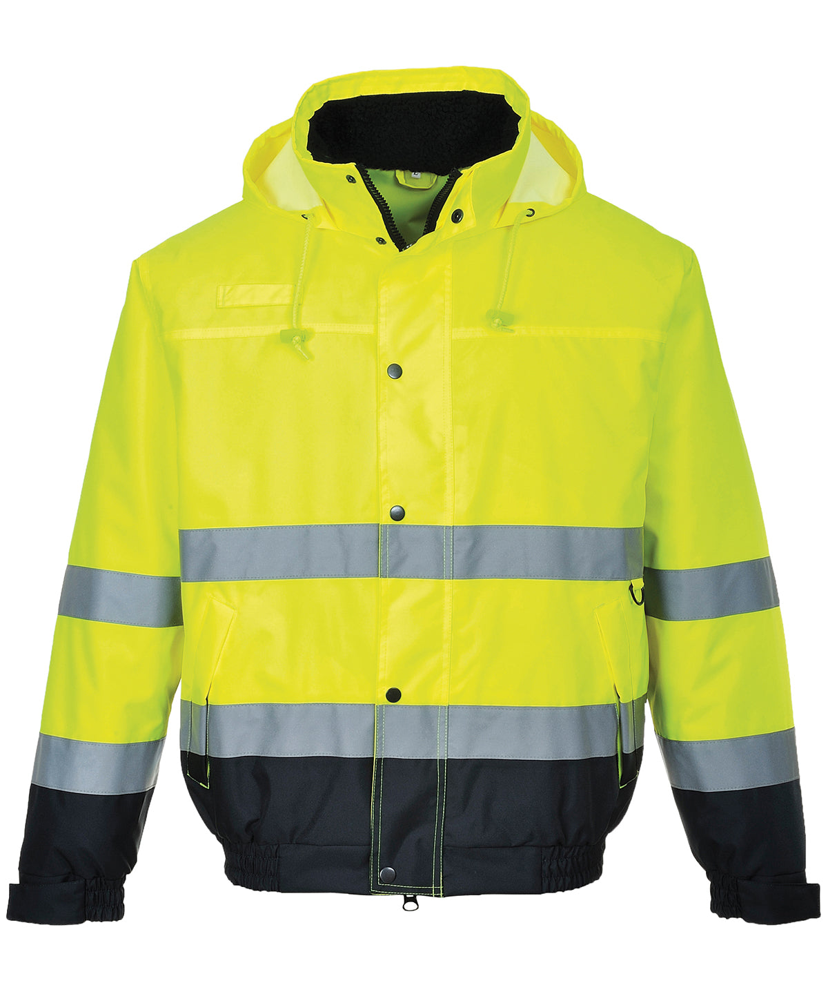 Men's Custom Printed or Embroidered Hi-Vis Zip-Up Jacket