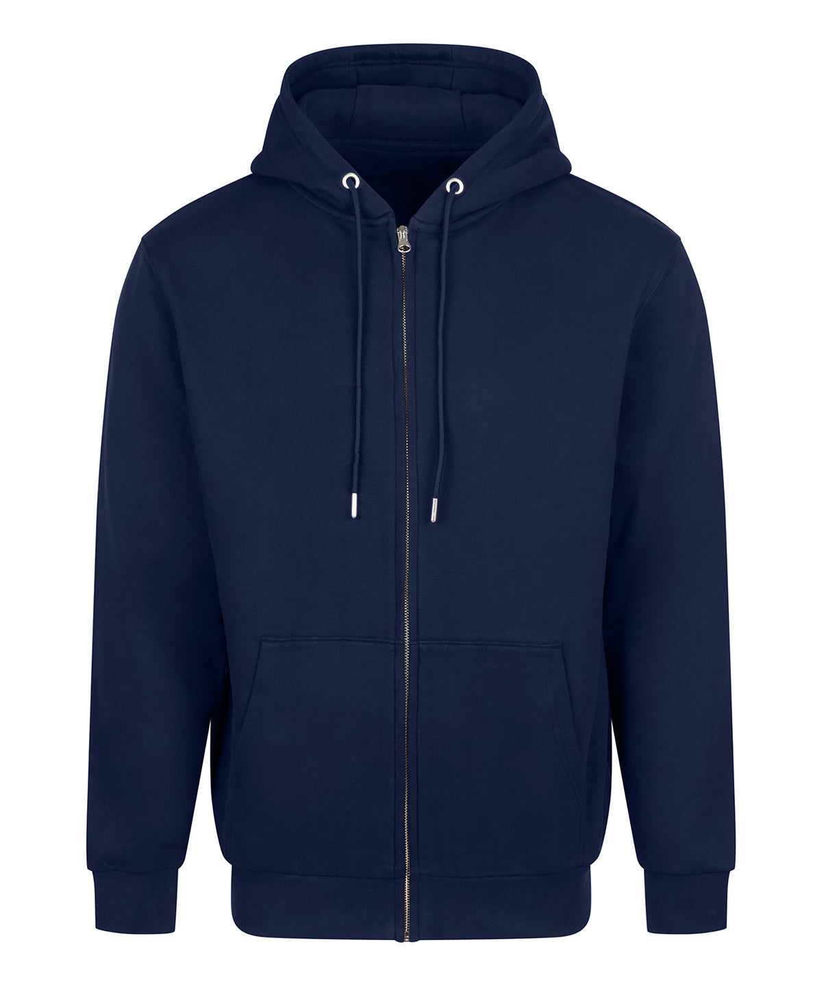 Unisex Custom Printed or Embroidered Organic Recycled Zip-Up Hoodie