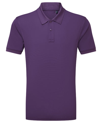Men's Custom Printed or Embroidered Performance Polyester Polo Shirt