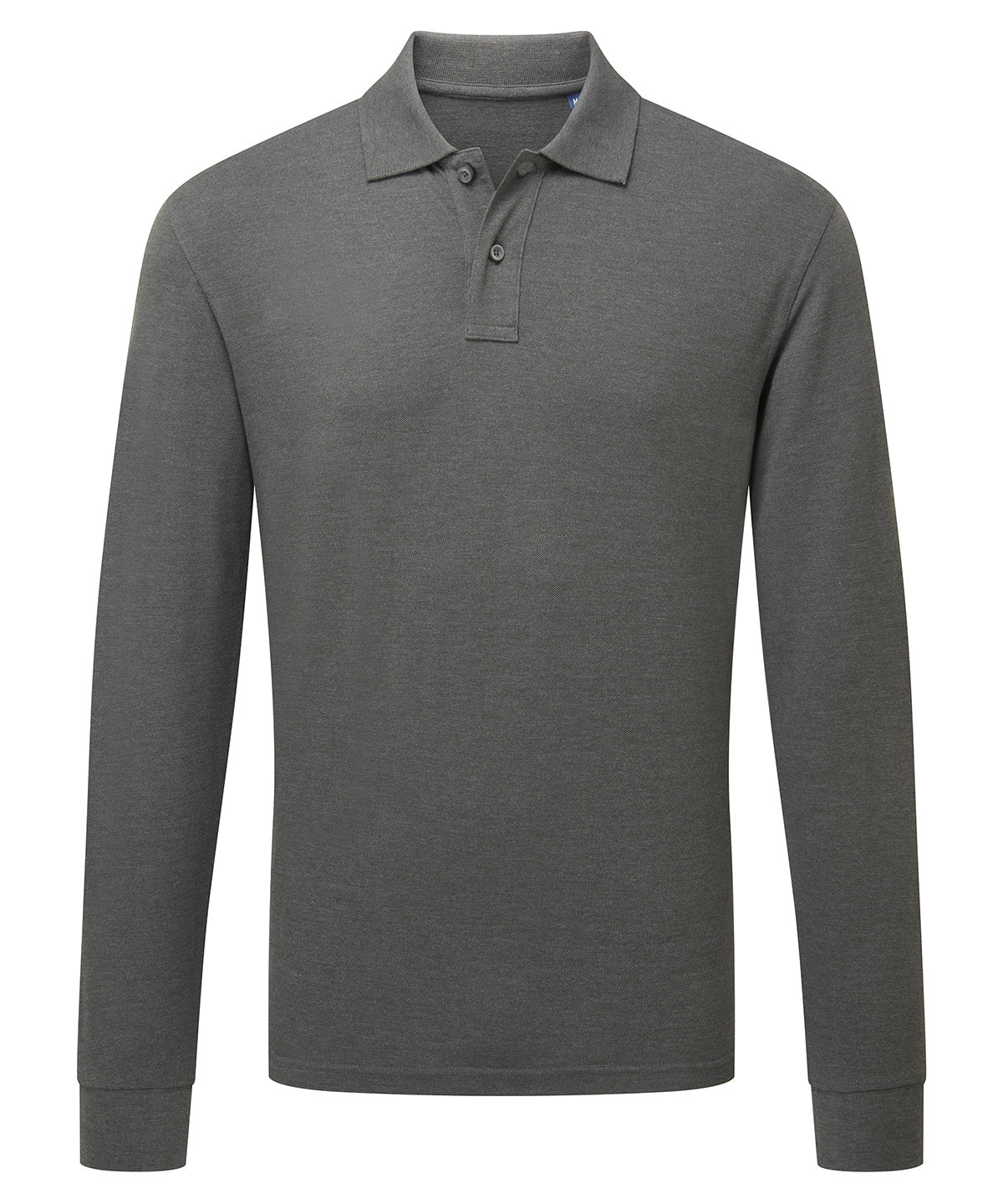 Men's Custom Printed or Embroidered Lightweight Long Sleeve Polo Shirt