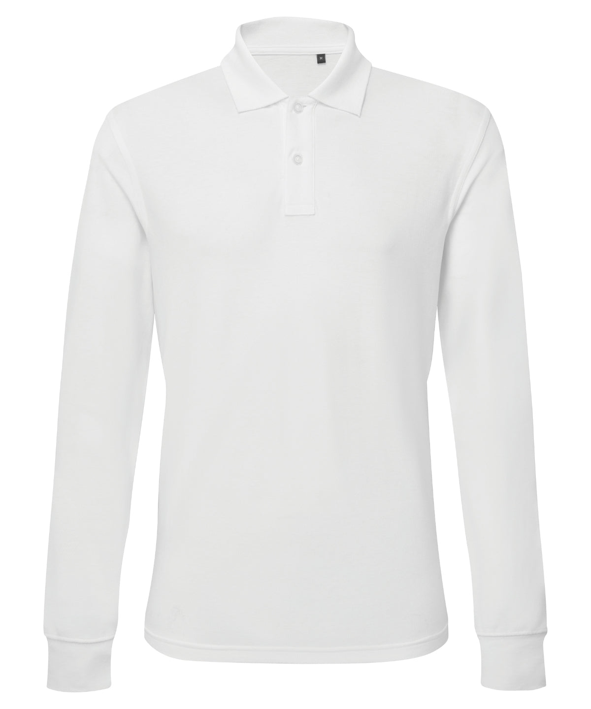 Men's Custom Printed or Embroidered Lightweight Long Sleeve Polo Shirt