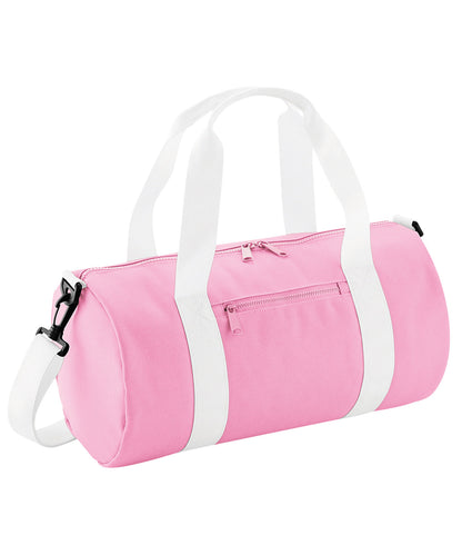 French Navy/Off White original barrel bag xl front view