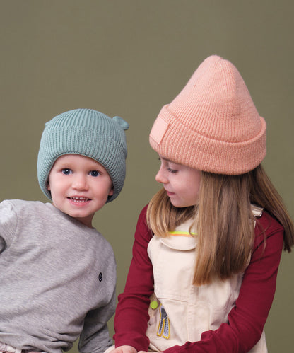 Custom Embroidered Organic Recycled Beanie Hat