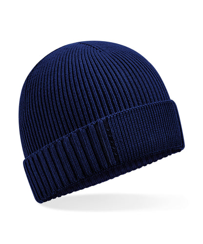 Organic Cotton Engineered Patch Beanie